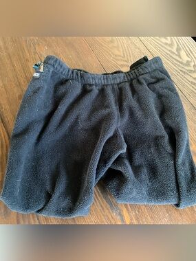 Patagonia Black Kids Fleece Shorts